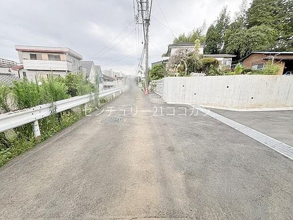前面道路を含む現地写真