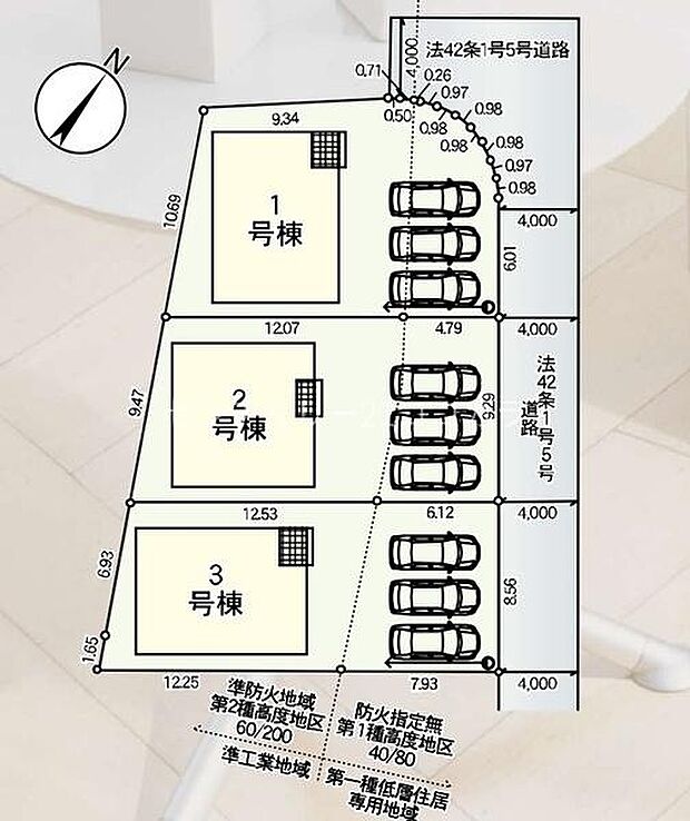区画図