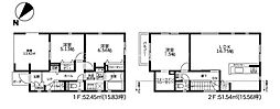 八王子市下柚木　新築一戸建て・全3棟　2号棟