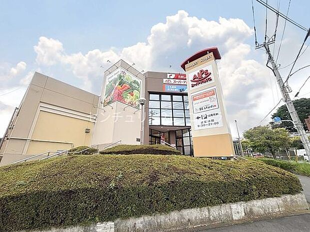スーパーアルプス宇津木台店まで1000m