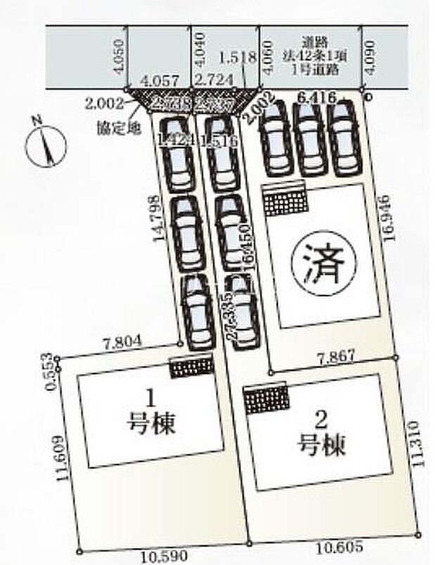 区画図