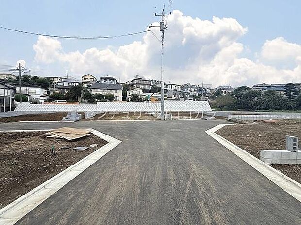 前面道路を含む現地写真