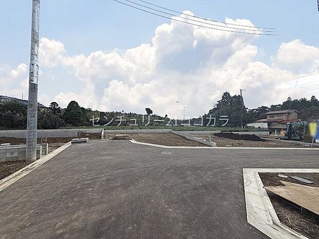 前面道路を含む現地写真