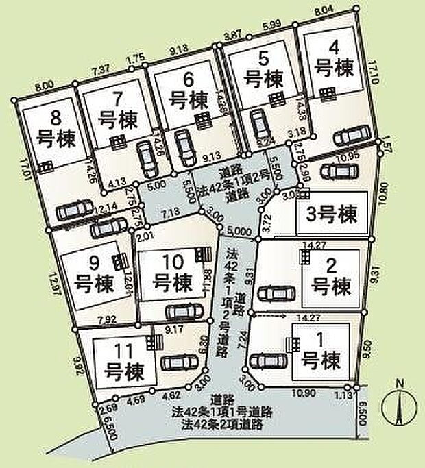 区画図