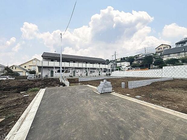 前面道路を含む現地写真