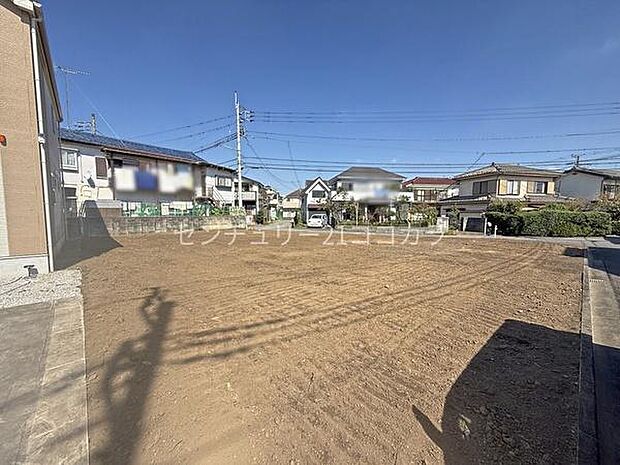 八王子市四谷町の土地・全3区画 全体写真
