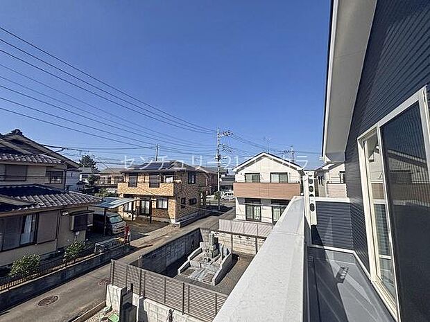 バルコニーからの眺望