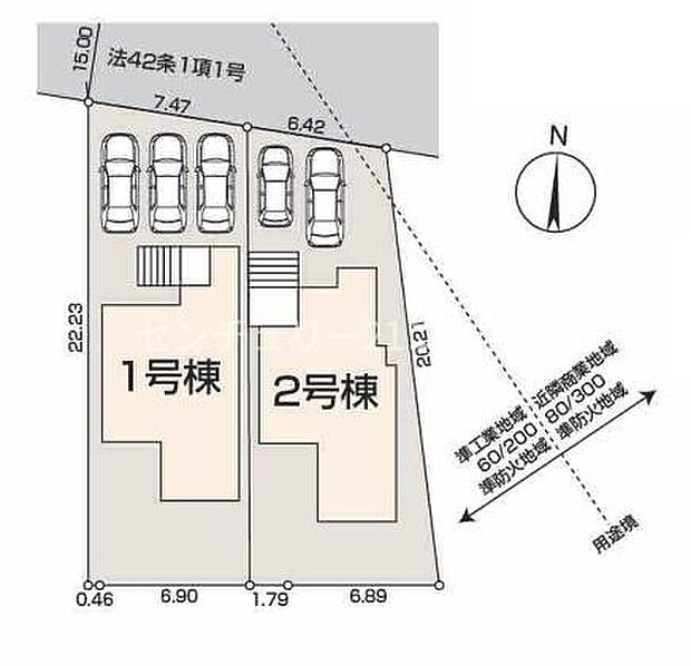 区画図