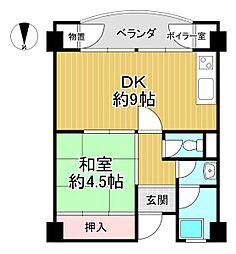 間取図画像 1DK