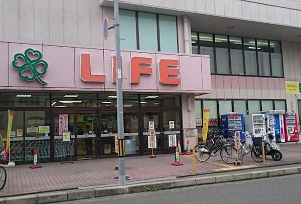 ライフ壬生店まで472m