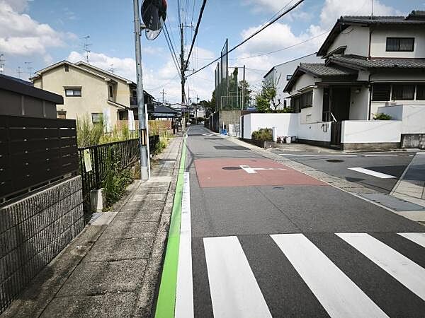 前面道路含む現地写真です！