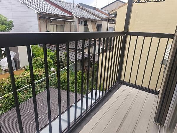 バルコニーです！