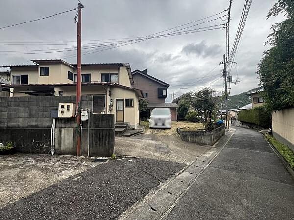 前面道路です！