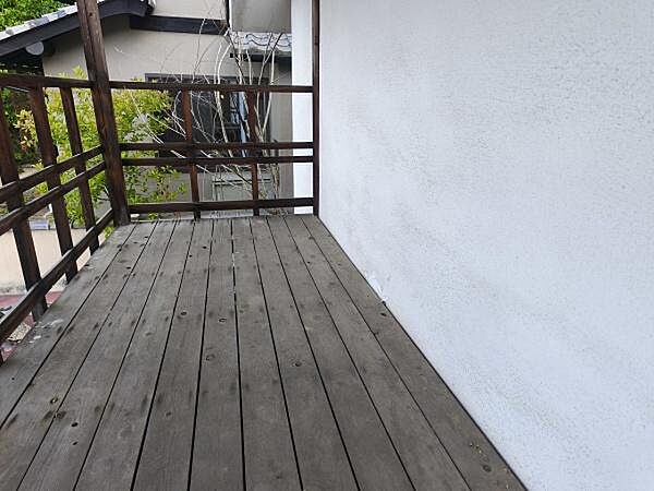 バルコニーです！