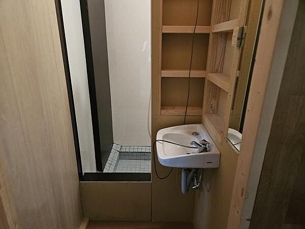 シャワー室です！