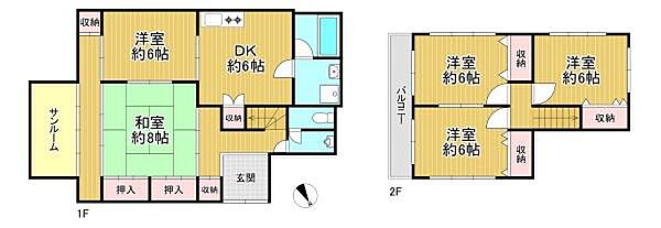 間取り：5DK