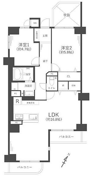 間取り：326000274449