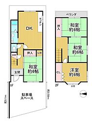 京都市山科区西野山桜ノ馬場町 中古戸建