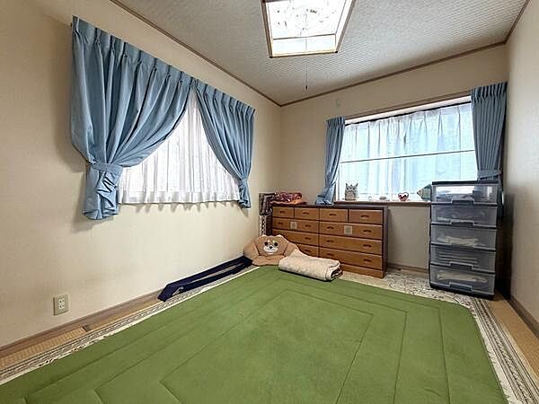 1階和室6帖の様子です。