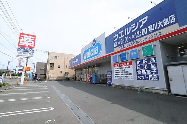 ウエルシア寒川大曲店まで300m