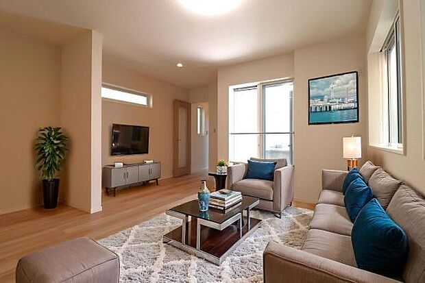 本画像はCGで作成しており、実際に現地に家具は置かれておりません。また価格に家具は含まれておりません。