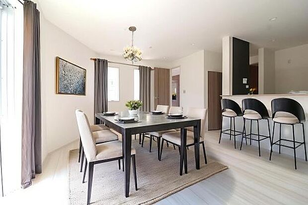 本画像はＣＧで作成しており、実際に現地に家具は置かれておりません。また価格に家具は含まれておりません。