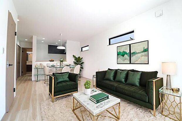 本画像はCGで作成しており、実際に現地に家具は置かれておりません。また価格に家具は含まれておりません。