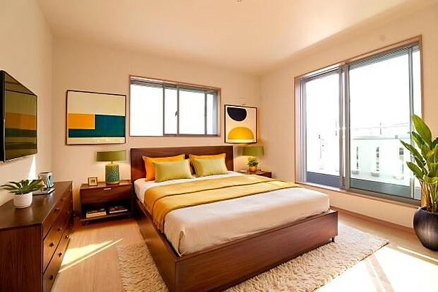 本画像はCGで作成しており、実際に現地に家具は置かれておりません。また価格に家具は含まれておりません。