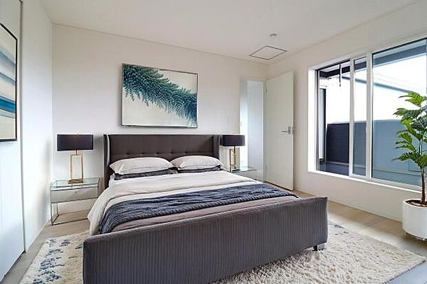 本画像はＣＧで作成しており、実際に現地に家具は置かれておりません。また価格に家具は含まれておりません。