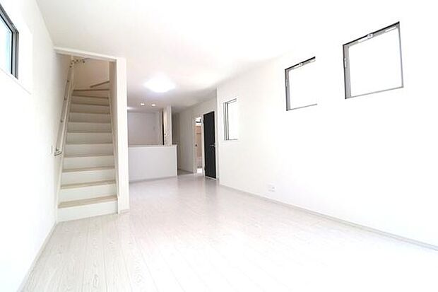 明るいリビングです。