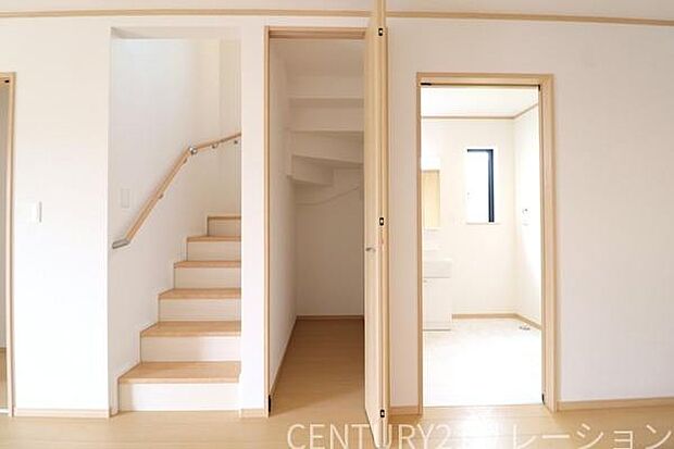 明るいリビングです。