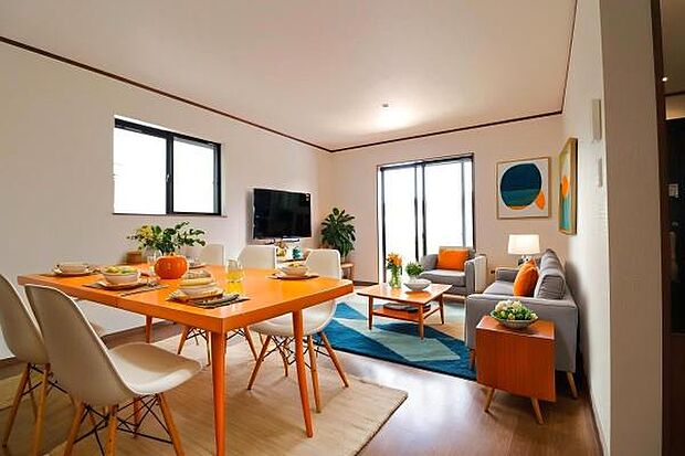 本画像はＣＧで作成しており、実際に現地に家具は置かれておりません。また価格に家具は含まれておりません。