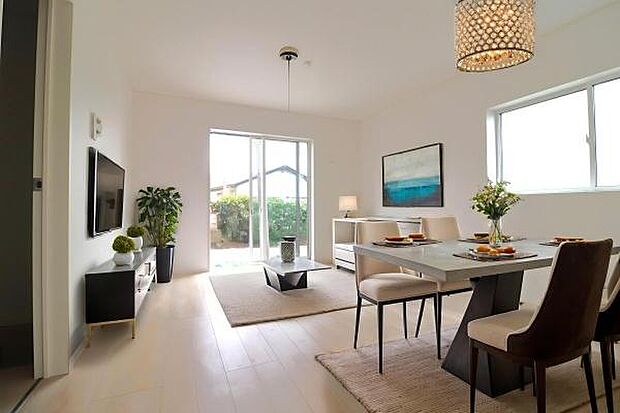 本画像はＣＧで作成しており、実際に現地に家具は置かれておりません。また価格に家具は含まれておりません。