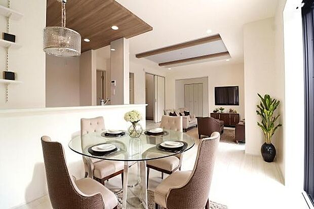 本画像はCGで作成しており、実際に現地に家具は置かれておりません。また価格に家具は含まれておりません。