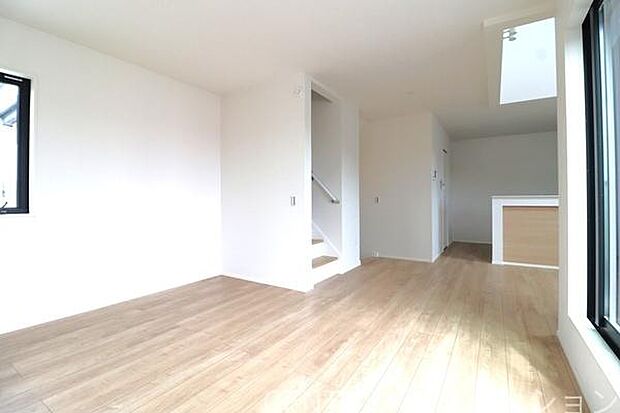 明るいリビングです。