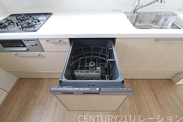 食器洗乾燥機付き
