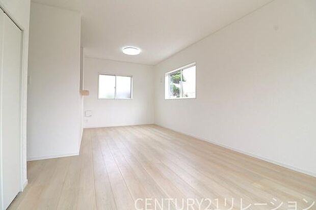 南向きの明るいリビングです。