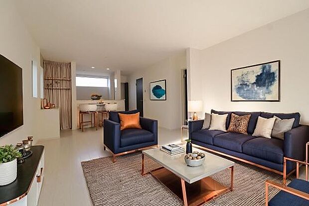 本画像はCGで作成しており、実際に現地に家具は置かれておりません。また価格に家具は含まれておりません。