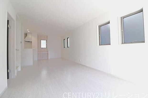 明るいリビングです。