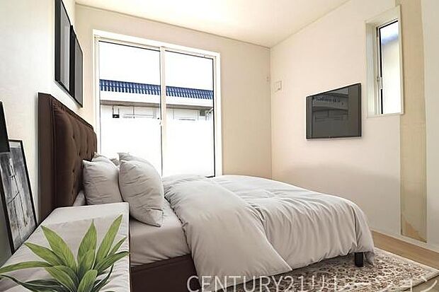 本画像はCGで作成しており、実際に現地に家具は置かれておりません。また価格に家具は含まれておりません。