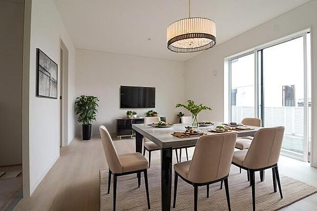 本画像はＣＧで作成しており、実際に現地に家具は置かれておりません。また価格に家具は含まれておりません。