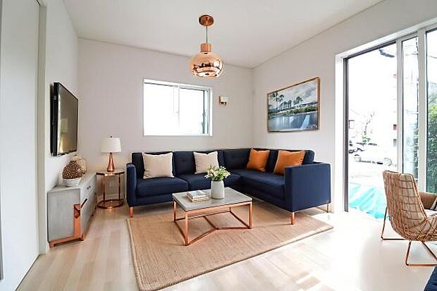 本画像はＣＧで作成しており、実際に現地に家具は置かれておりません。また価格に家具は含まれておりません。