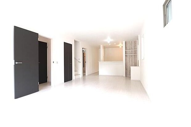 明るいリビングです。