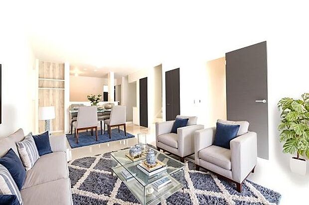 本画像はＣＧで作成しており、実際に現地に家具は置かれておりません。また価格に家具は含まれておりません。