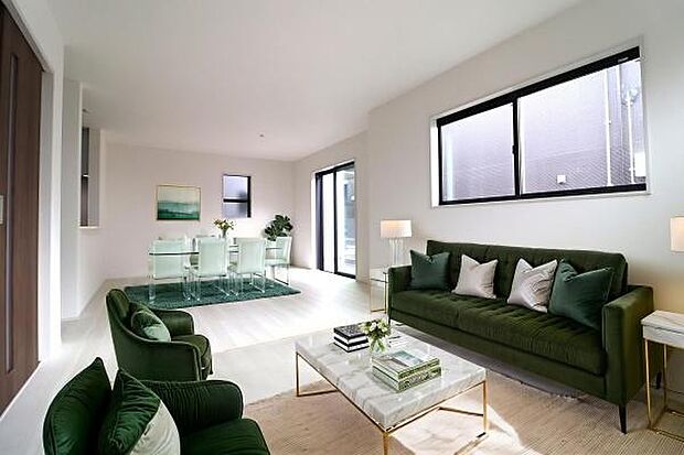 本画像はＣＧで作成しており、実際に現地に家具は置かれておりません。また価格に家具は含まれておりません。