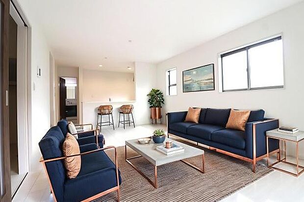 本画像はＣＧで作成しており、実際に現地に家具は置かれておりません。また価格に家具は含まれておりません。