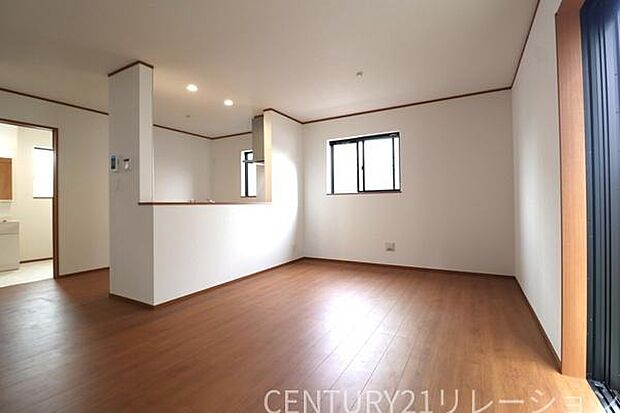 明るいリビングです。