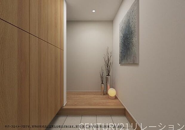 建物内 完成予想イメージパース図