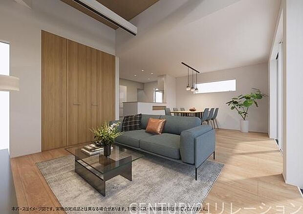 建物内 完成予想イメージパース図