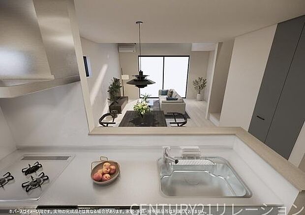 建物内 完成予想イメージパース図